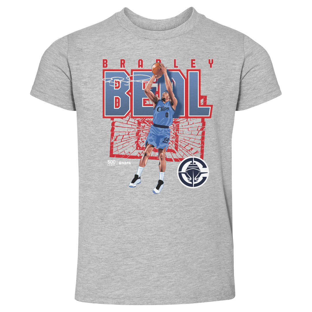 Bradley Beal Los Angeles Clippers Shattered WHT