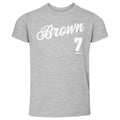 Jaylen Brown Boston Script WHT