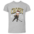 Sidney Crosby Pittsburgh Cartoon Santa Hat WHT