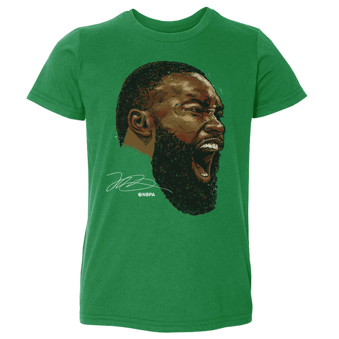 Jaylen Brown Scream WHT