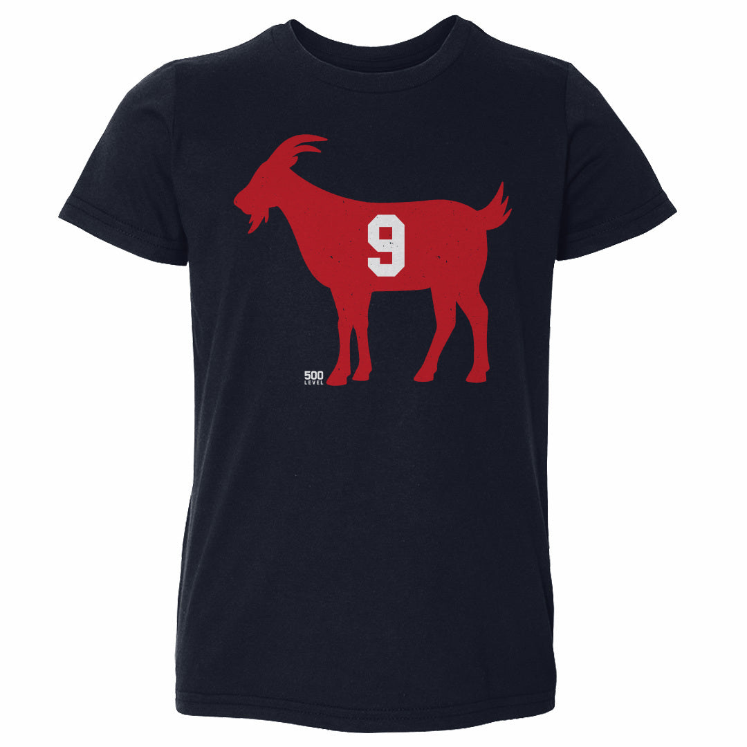 Boston Baseball GOAT 9 WHT