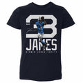Derwin James Los Angeles C Bold Number WHT