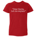 Christmas Dear Santa Let Me Explain WHT