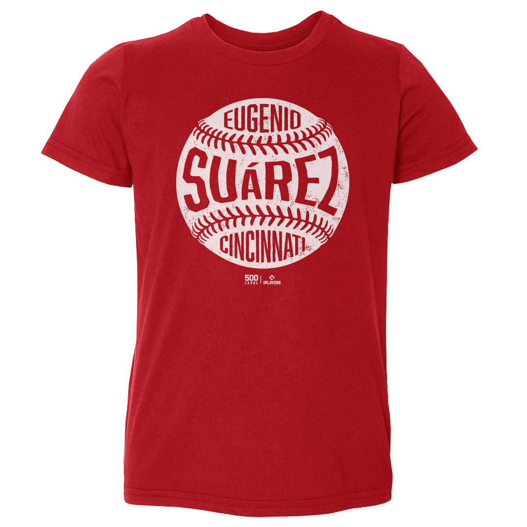 Eugenio Suarez Cincinnati Vintage Baseball WHT