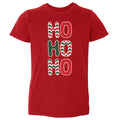 Christmas HO HO HO Stacked WHT