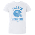 Justin Herbert Los Angeles C Helmet Font
