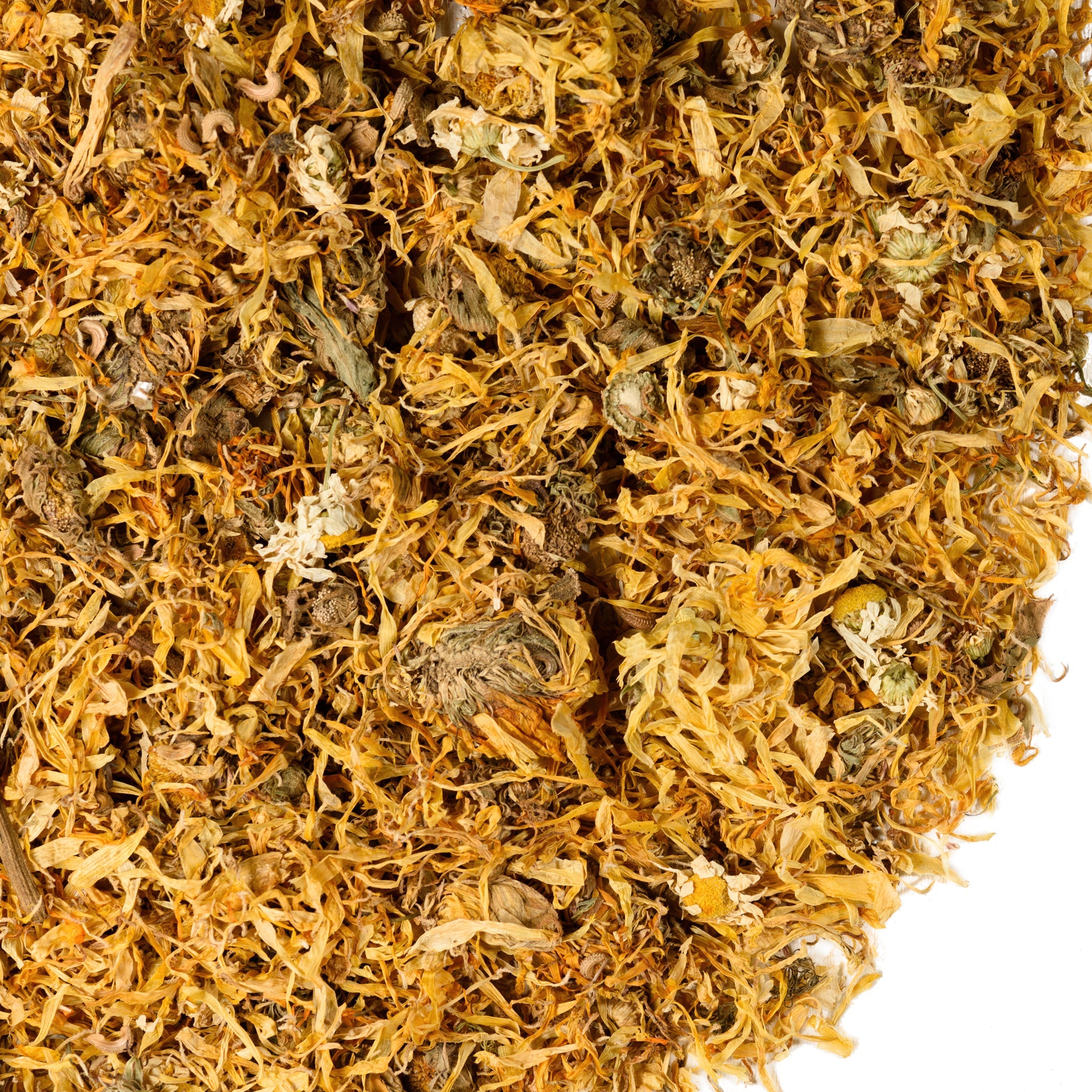 Siberian Green Calendula & Chamomile Tea – Wild Harvested Caffeine-Free (227g / 8 oz)