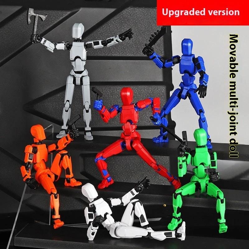 Multi-Jointed Shapeshift Robot - 3D Printed Action Model Toy