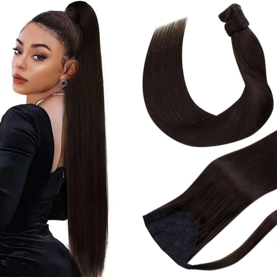 VIP Ponytail / Silky 24" (100 grams) 100% Human Hair