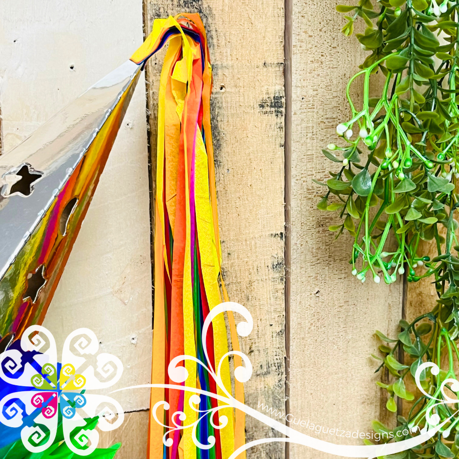 Medium Multicolor Fiesta Piñata - Mexican Fiesta Decor