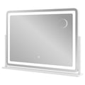 32 x 22 Inch Large Makeup Vanity Mirror with 3-Color Lighting Mode-White