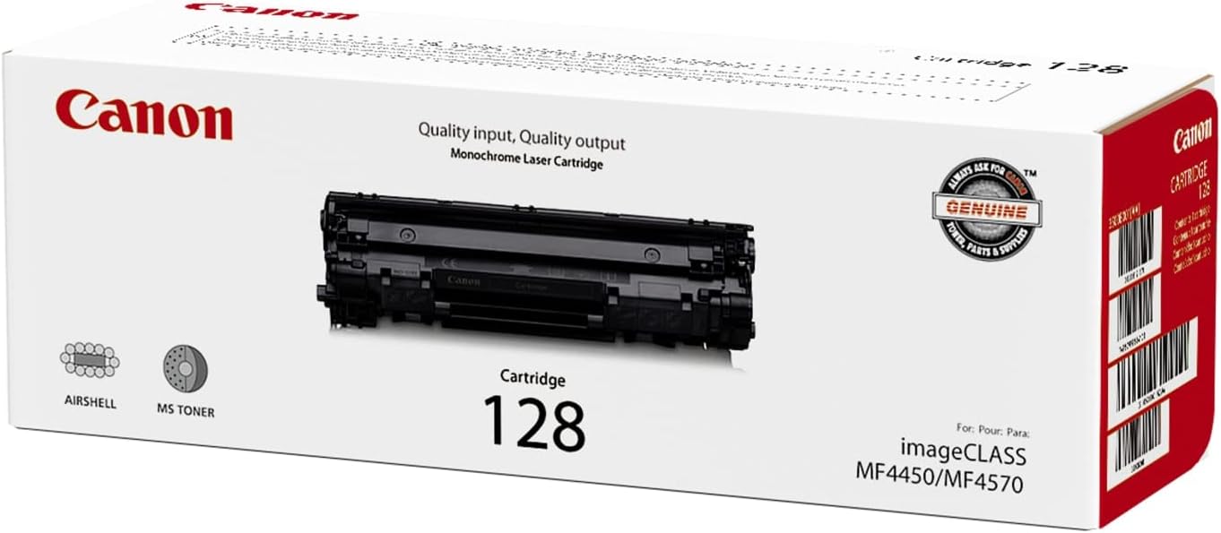 New, Pre-Owned -  128 High Yield Black LaserJet Toner Cartridge, 3500B001