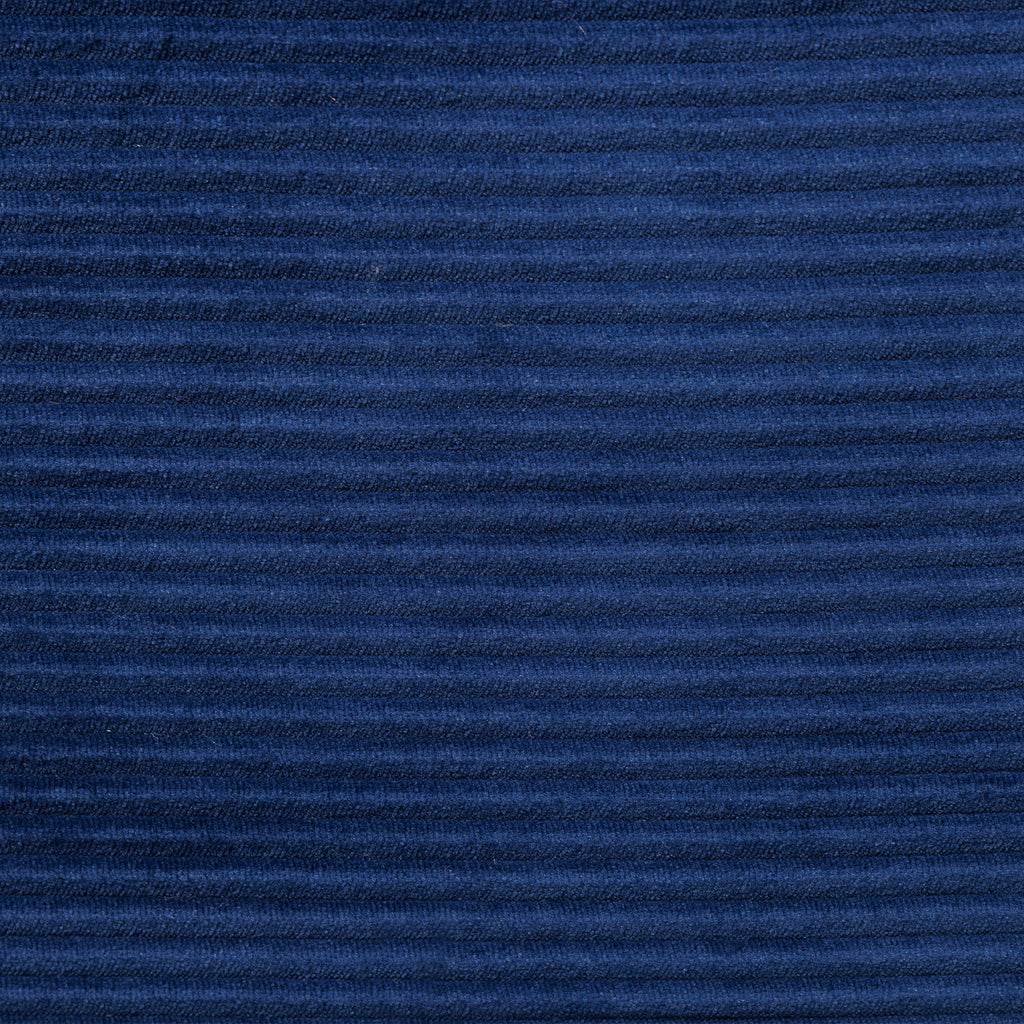 Loveseat Modern Corduroy Blue Removable Cushions Padded Arms 57 In 375 LB