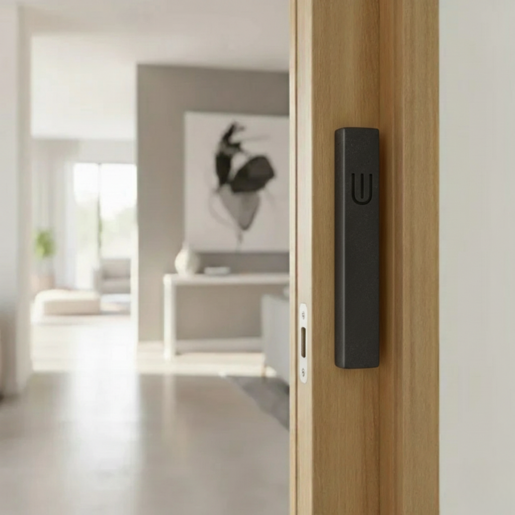 Sculpted Concrete Mezuzah with Clean Architectural Lines – Timeless Collection