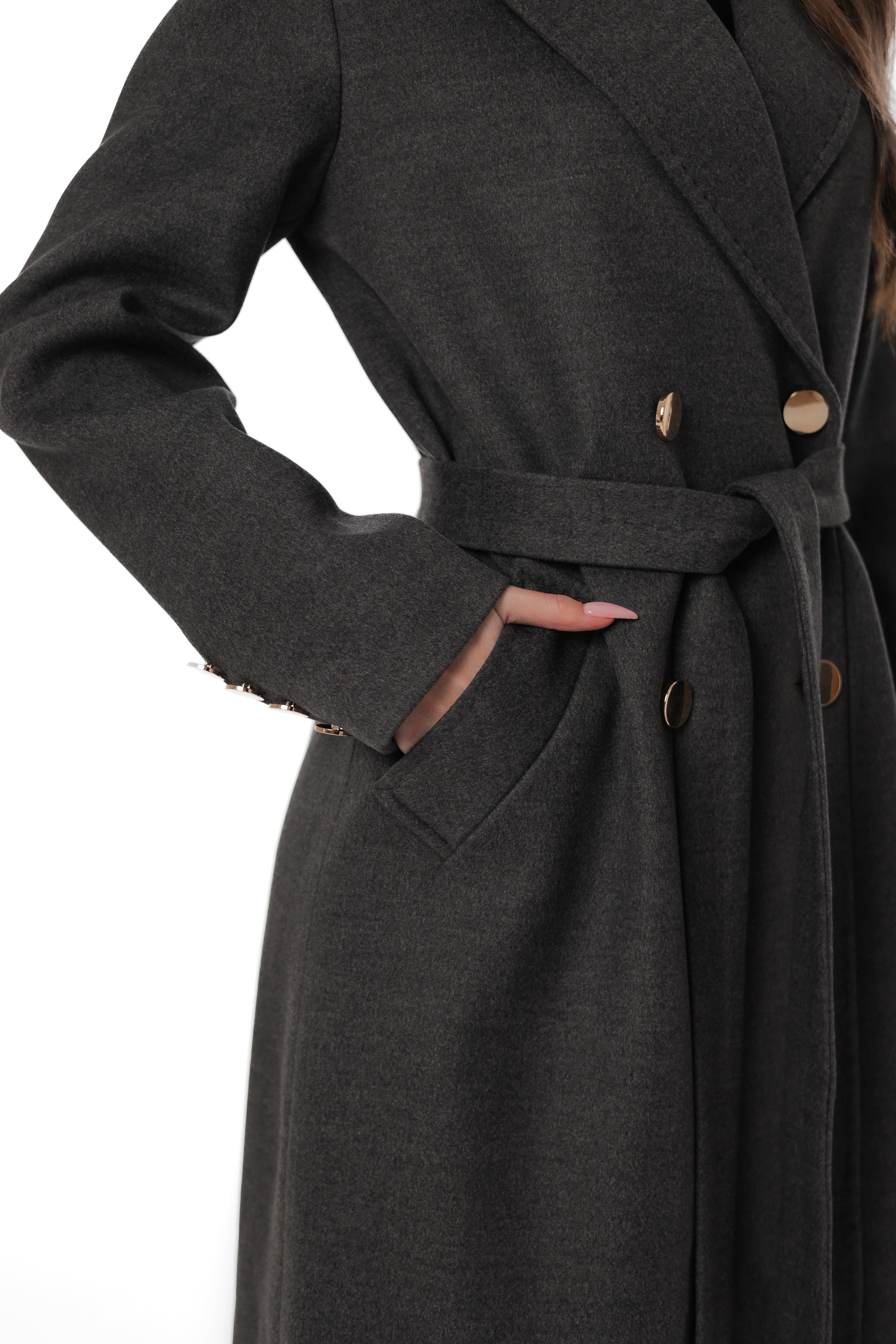 Atlas Tailored Cashmere Wool Coat
