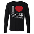 Caleb Williams Chicago I Love WHT
