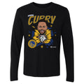 Steph Curry Golden State Warriors Caricature WHT