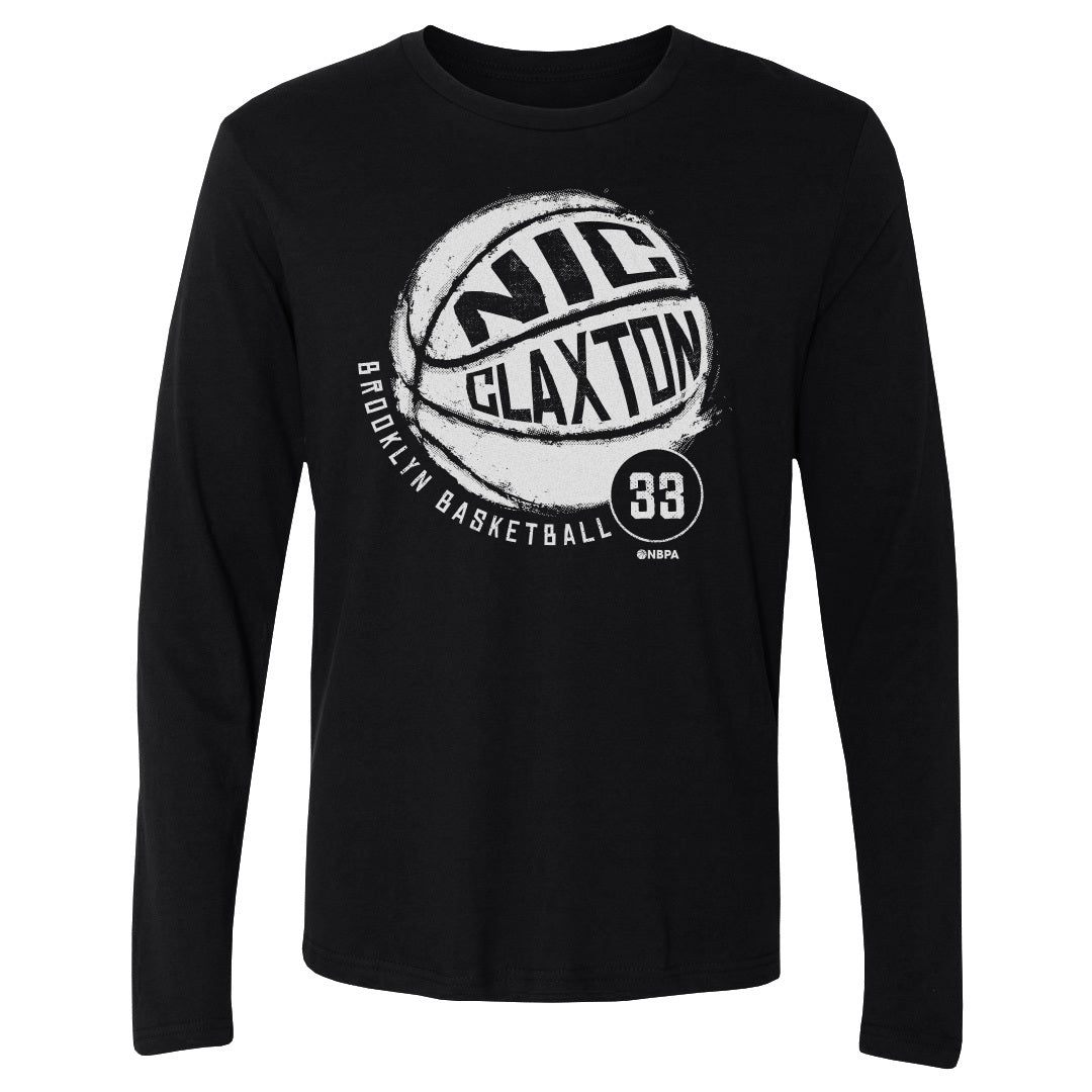 Nic Claxton Brooklyn Basketball WHT