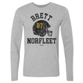 Brett Norfleet College Helmet Font