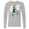 Jaylen Brown Boston Celtics Slant WHT