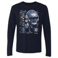 Drake Maye New England Vertical Name WHT