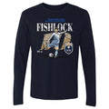 Jess Fishlock Seattle Reign FC Cracked Number WHT