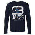 Derwin James Los Angeles C Bold Number WHT