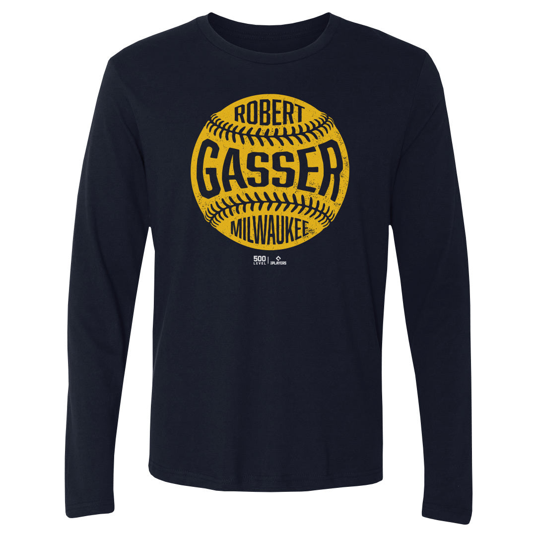 Robert Gasser Milwaukee Vintage Baseball WHT