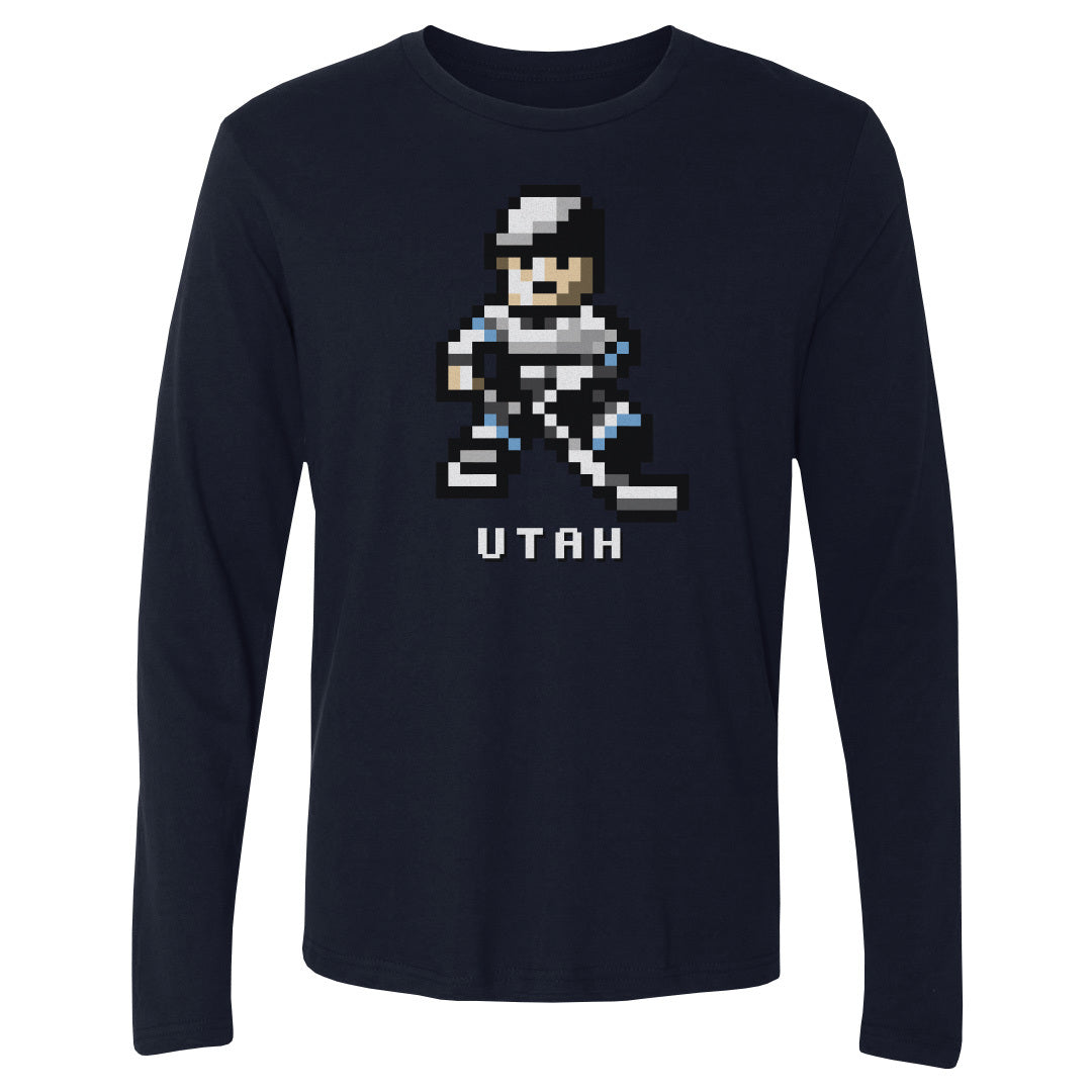 Utah Hockey 8-bit WHT