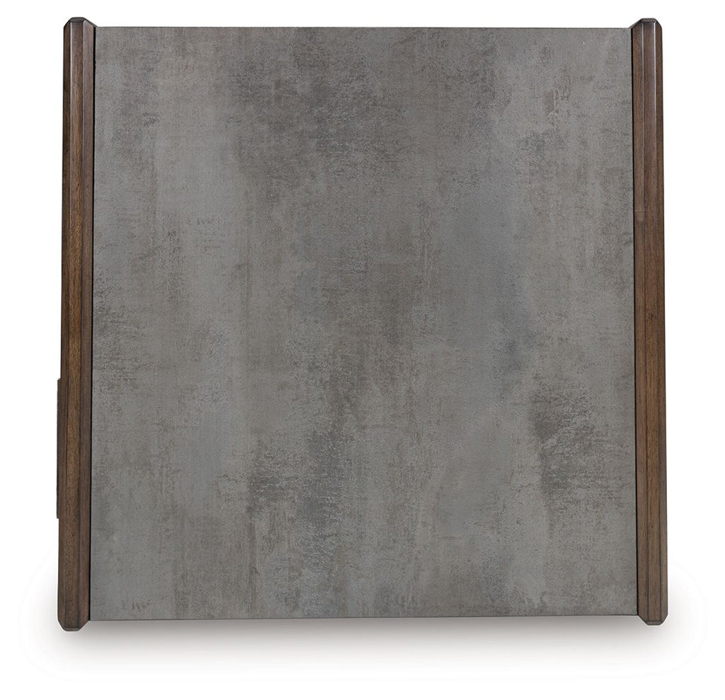 Kallenny - Square Cocktail Table - Brown / Gray