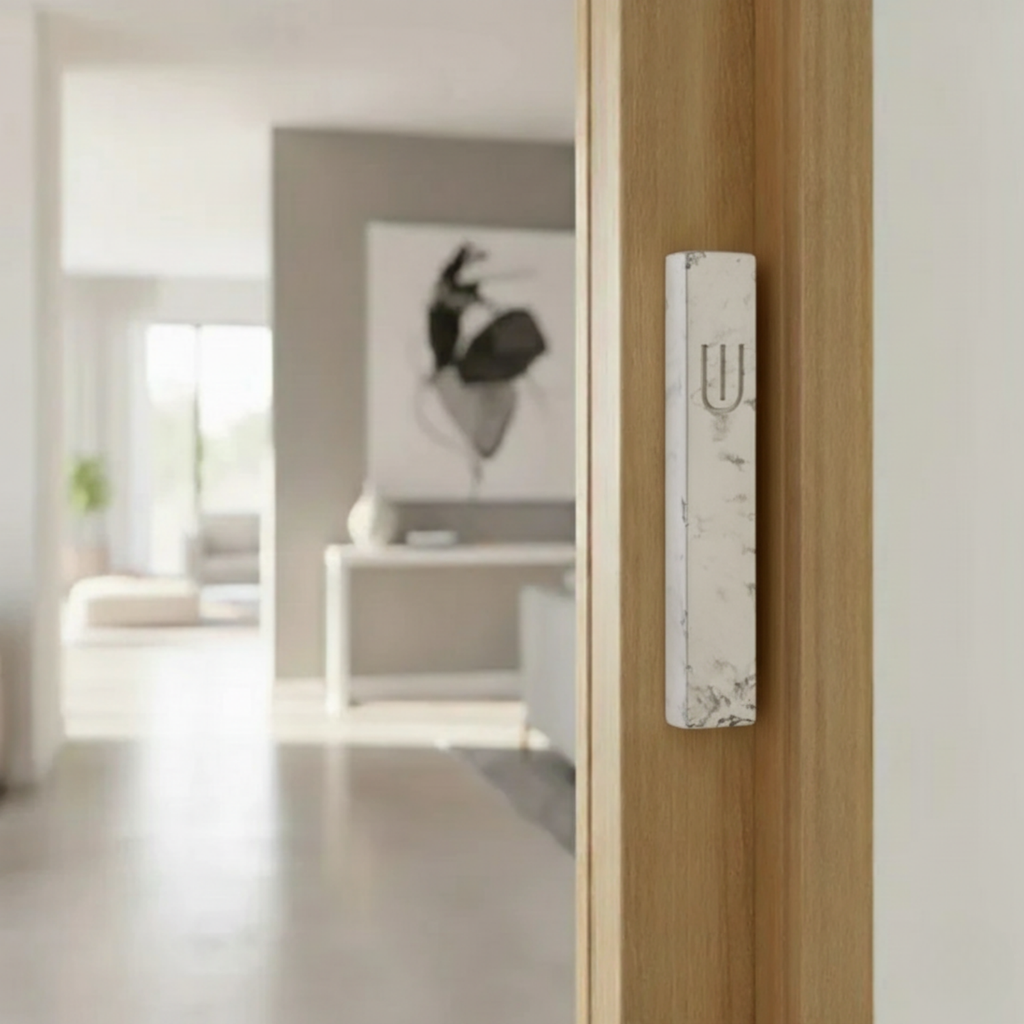 Concrete Mezuzah Case for Modern Jewish Homes – Timeless Series