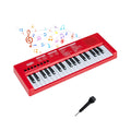 37 Keys Kids Piano Keyboard with 8 Rhythms and Microphone