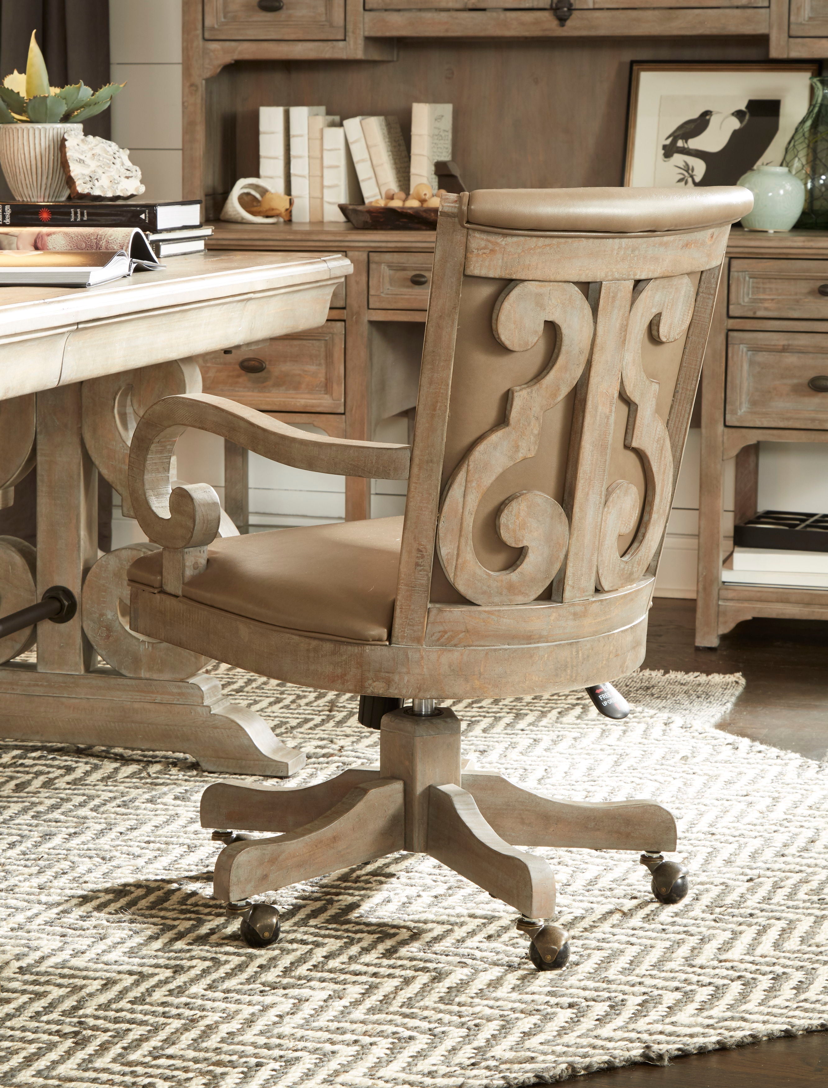 Tinley Park - Fully Upholstered Swivel Chair - Dove Tail Gray