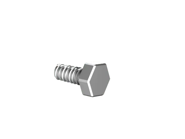 3/8" X 2-1/2" Hex Lag Bolt Zinc for Fire Protection