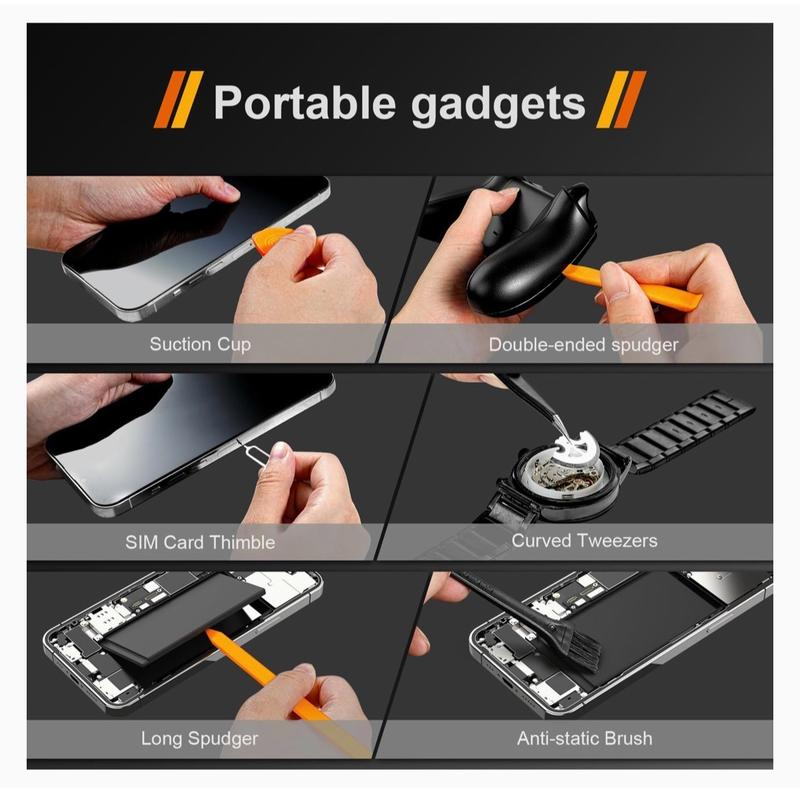 38Pcs Small Precision Screwdriver Set with Torx T5, T6, Y00, Mini Repair Tool Kit for All the Tech Gadgets Screwdriver Bits Set