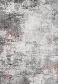 Toucan - 5' X 7' Washable Non - Slip Area Rug - Ivory / Dark Gray