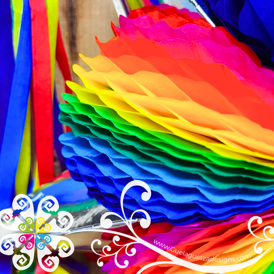 Small Multicolor Fiesta Piñata - Mexican Fiesta Decor