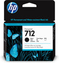 New, Pre-Owned - HP 712 80ml High-Yield Black DesignJet Ink Cartridge, 3ED71A