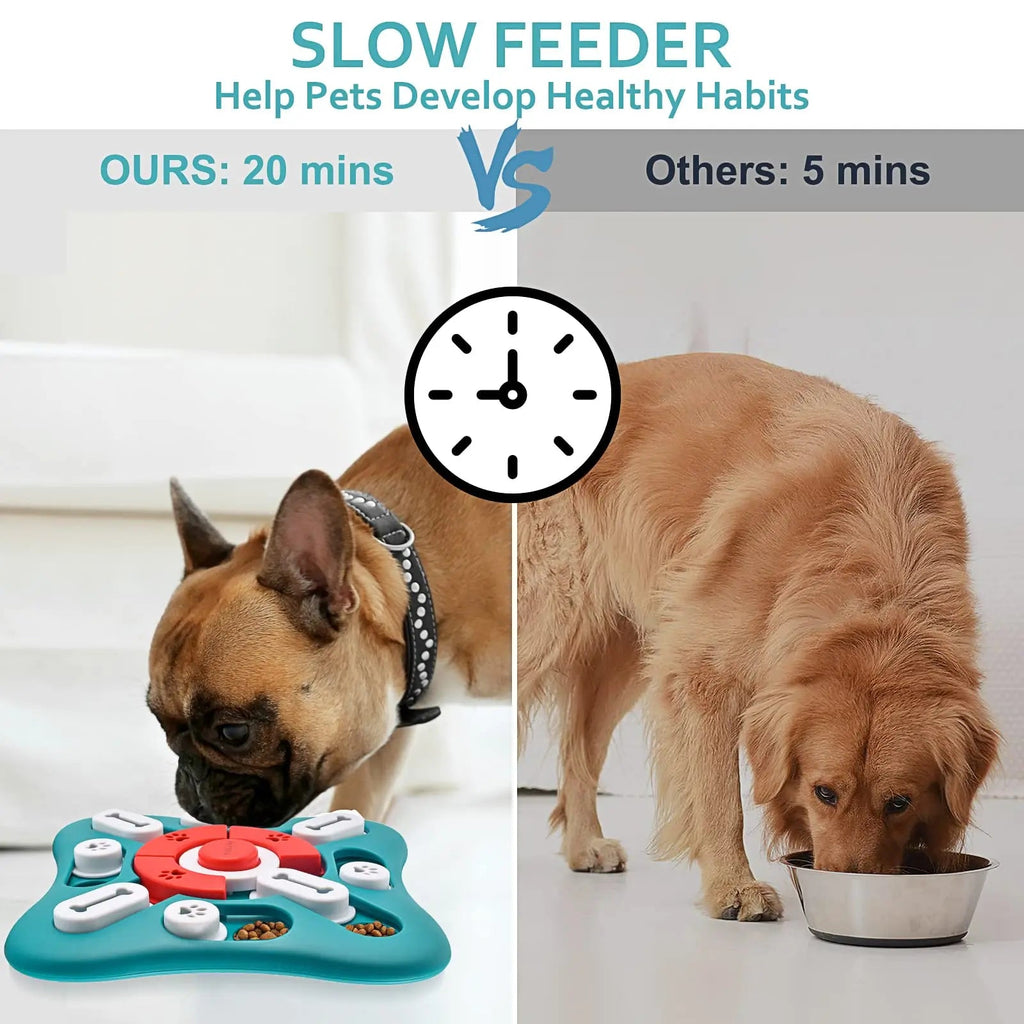Treat-Dispensing Dog Game – Mental Stimulation & Fun!