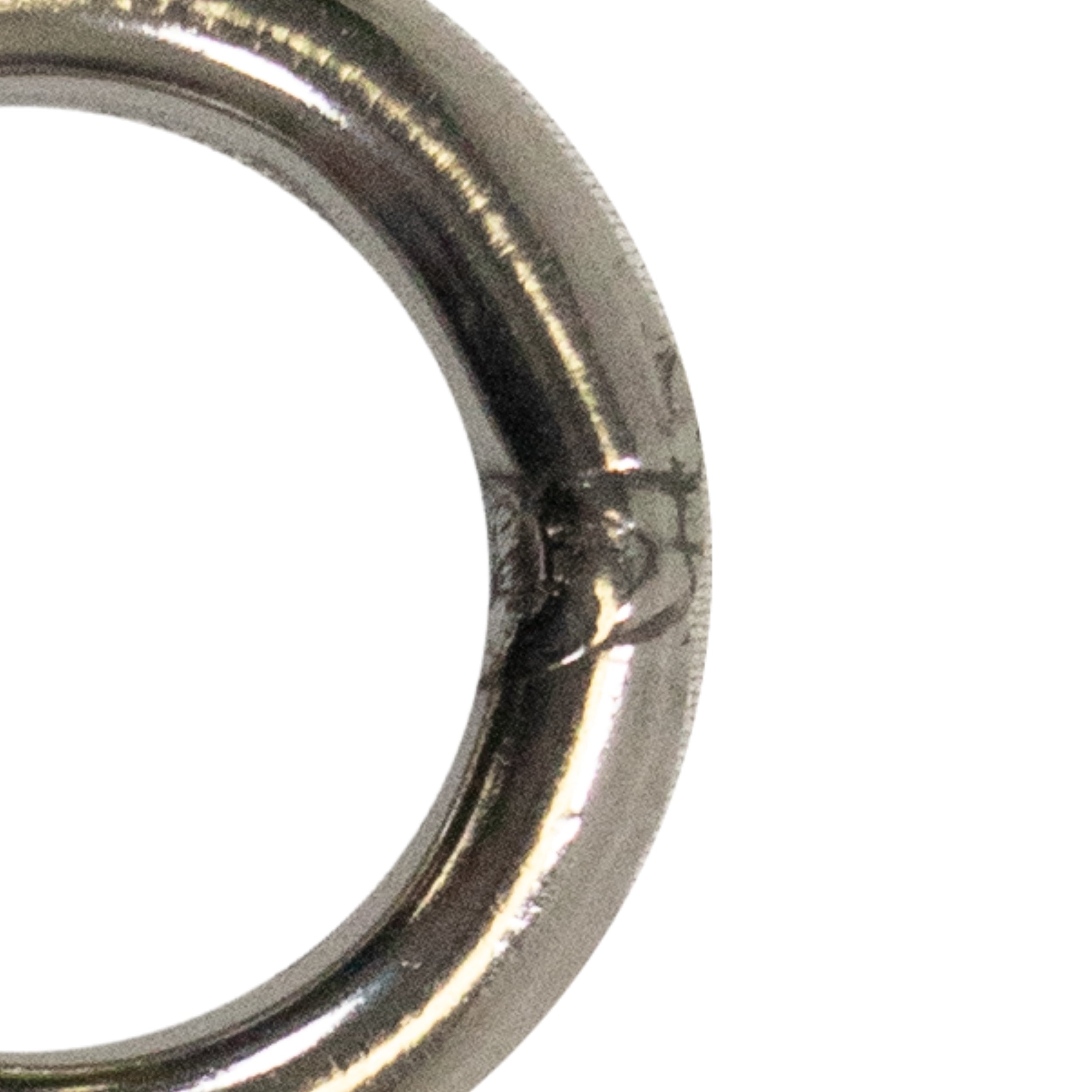 Scuba Choice 316 Stainless Steel Welded Round Ring 6mm x 50mm (1/4" x 2"), 2pc