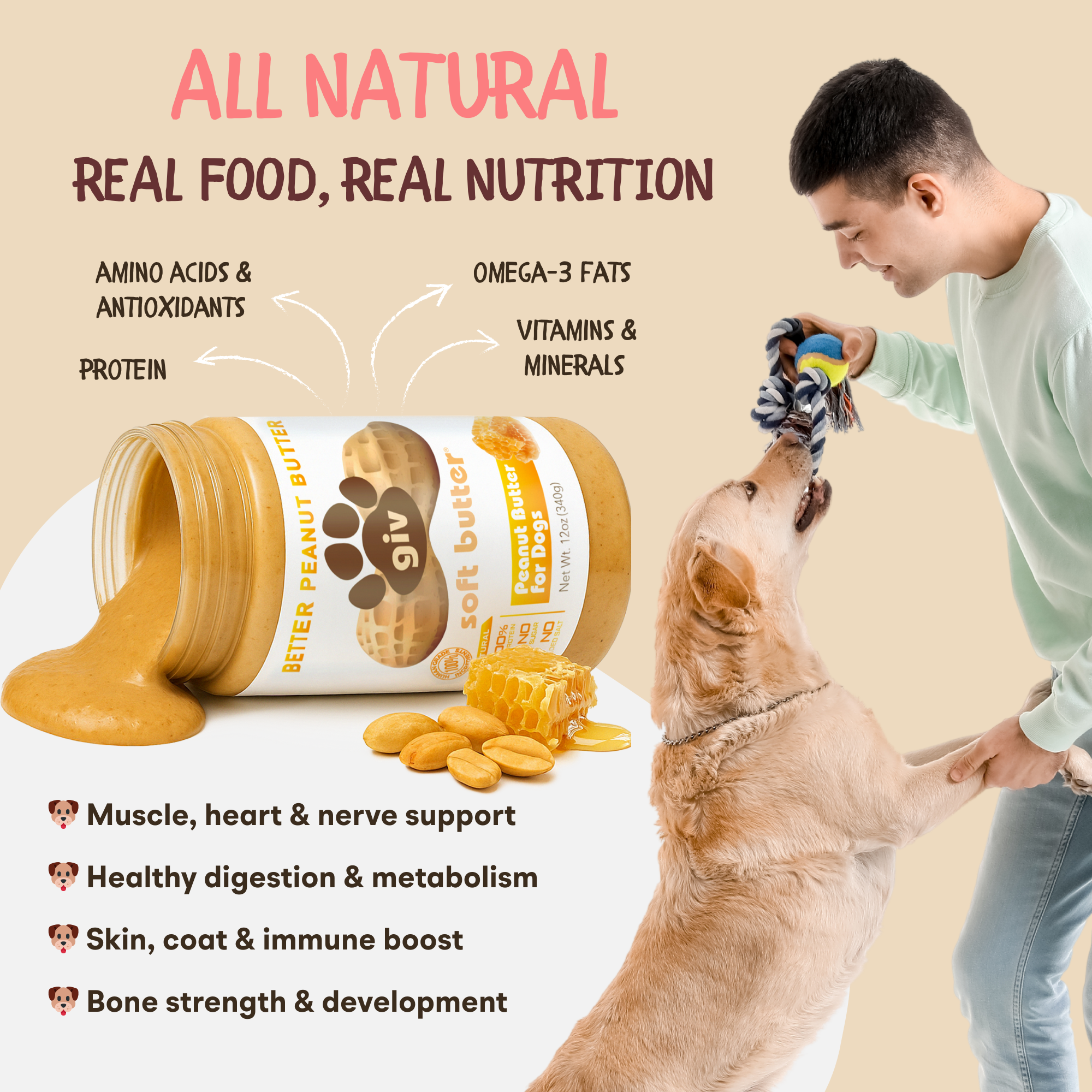 Dog Peanut Butter Bundle