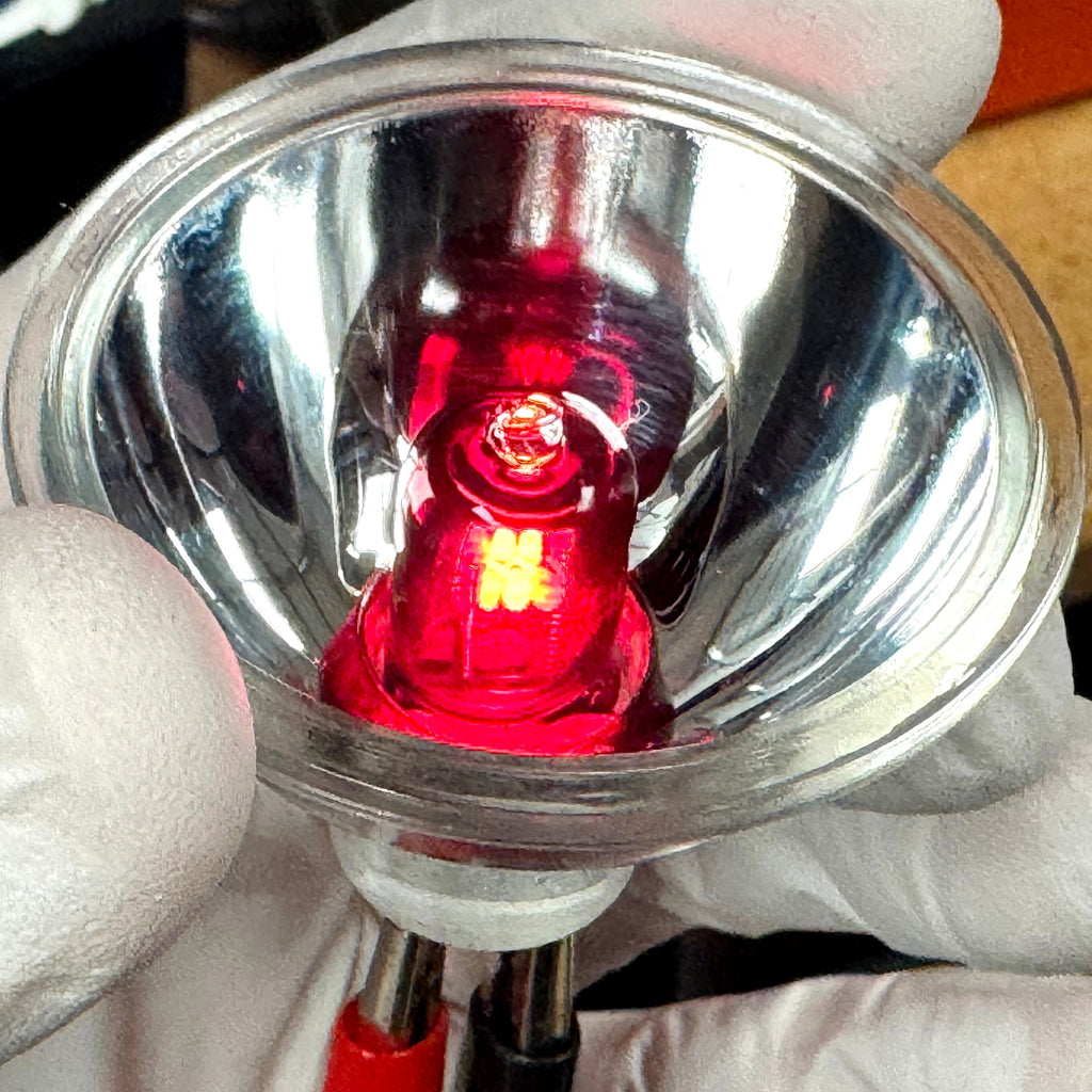 12V - 24V Miniature Infrared / Red Light MR16 Halogen Lamp