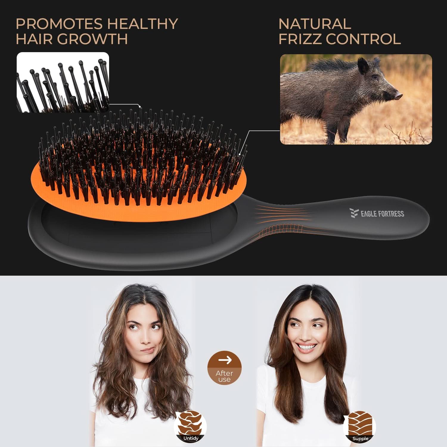 Eagle Fortress Professional Glidease SuperTip Pro Brush