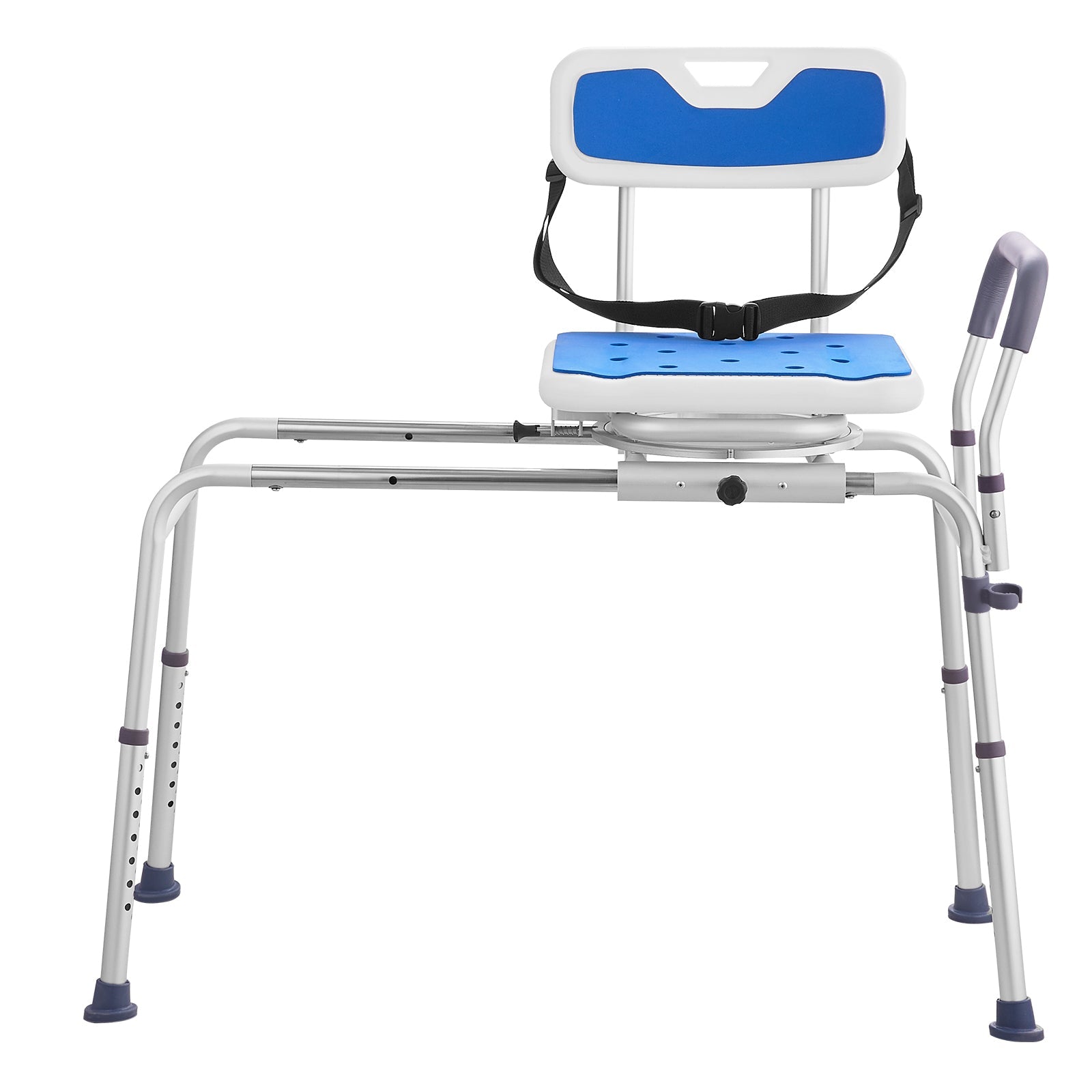 Transfer Bench 360 Swivel Seat Aluminum 400 LB Capacity