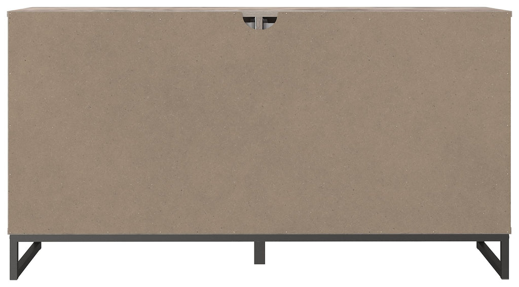 Neilsville - Six Drawer Dresser - Vinyl-Wrapped - Whitewash