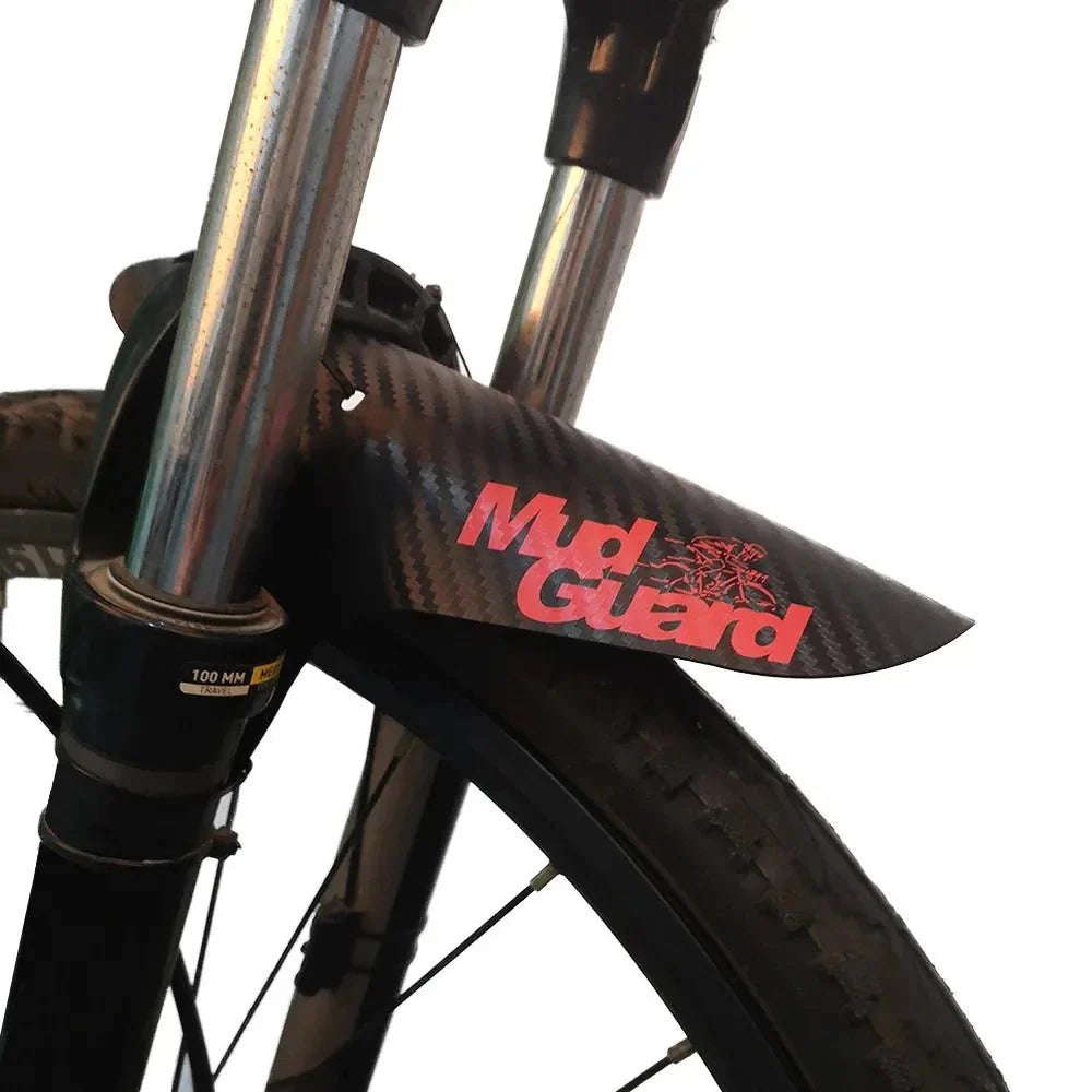 3D Carbon Fiber Bicycle Fender Set | Front and Rear Mud Guards
