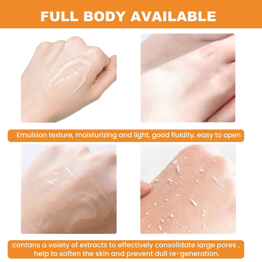 Revitalize Your Skin: Orange Exfoliating Gel for Brightening, Gentle Peeling & Hydration - 50G Korean Skin Care Wonder