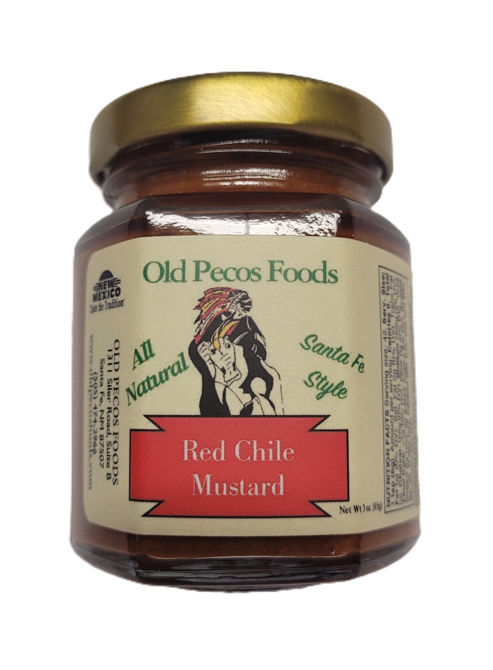 Red Chile Mustard (9oz)
