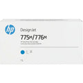 New, Pre-Owned - HP 775M/776M Cyan DesignJet Ink Cartridge, 3WW81A