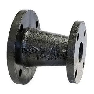 3" X 2-1/2" Black Cast Iron Flange Connection Reducer